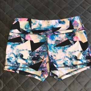 Material girl workout shorts